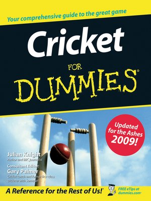 cover image of Cricket for Dummies